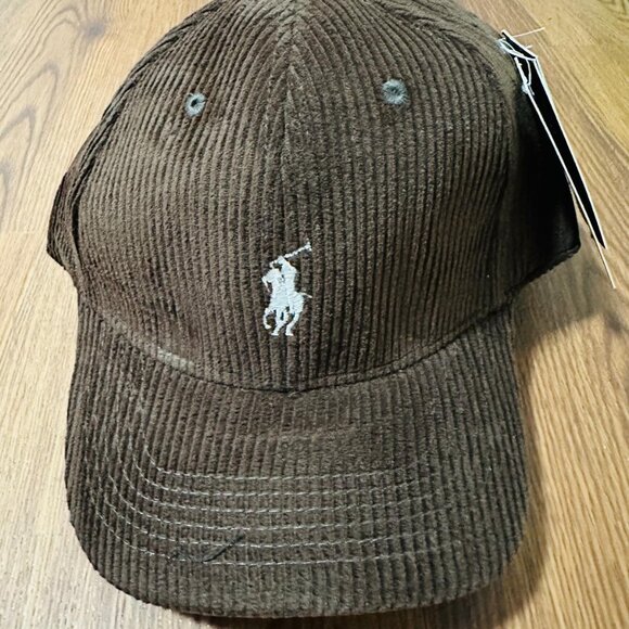 Polo Ralph Lauren Corduroy Cap | Dispatch Brown Vintage Hat | Rare Item for Men - Picture 1 of 8